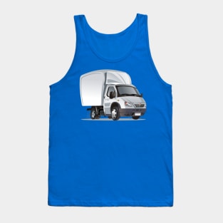 Cartoon truck Tank Top